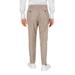 Beige Polyester Jeans & Pant