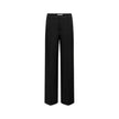 Black Polyester Jeans & Pant