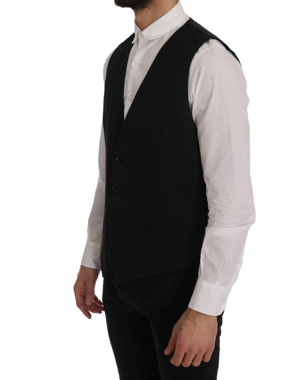Black STAFF Cotton Vest