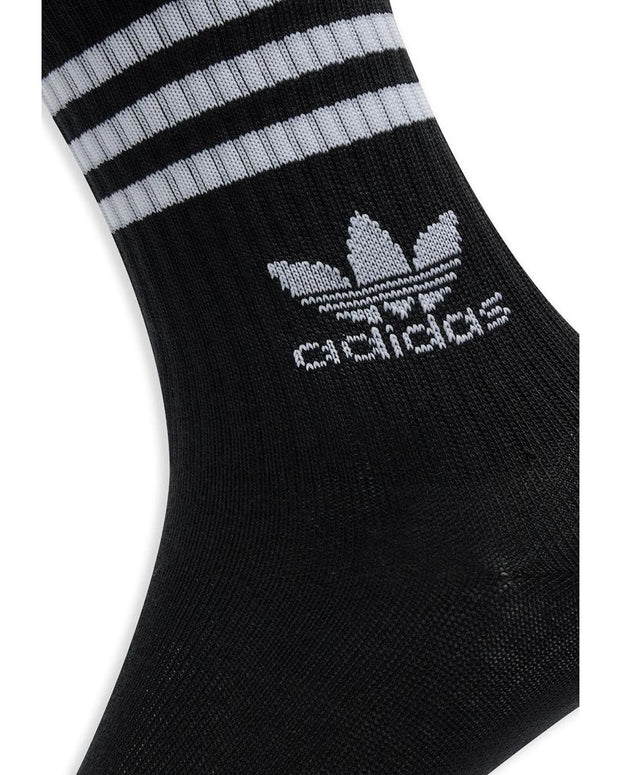 Black Cotton Sock