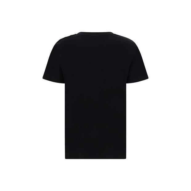 Black Cotton T-Shirt