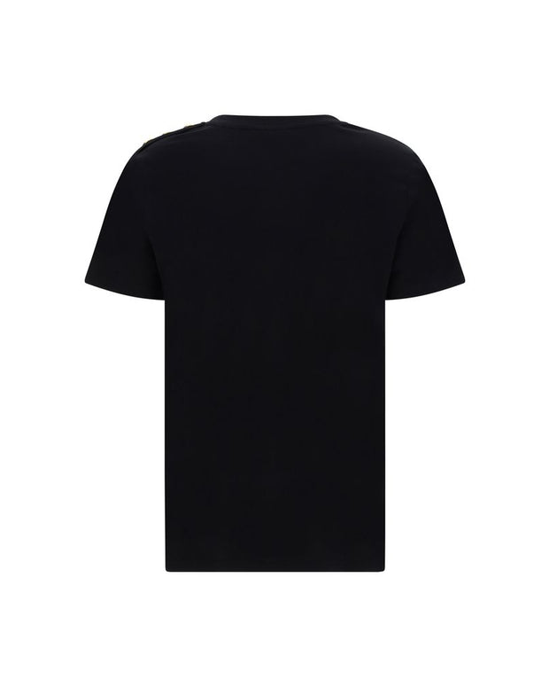 Black Cotton T-Shirt