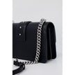 Black Polyester Handbag