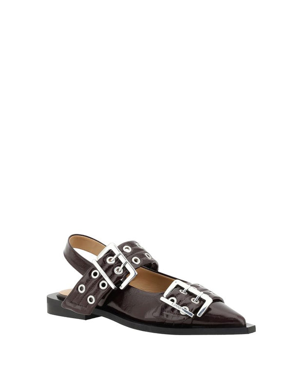 Buckle Ballerinas