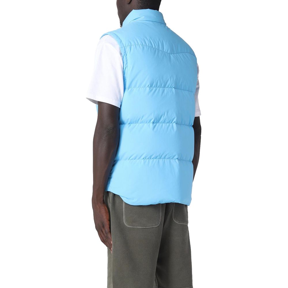 Light Blue Polyester Vest