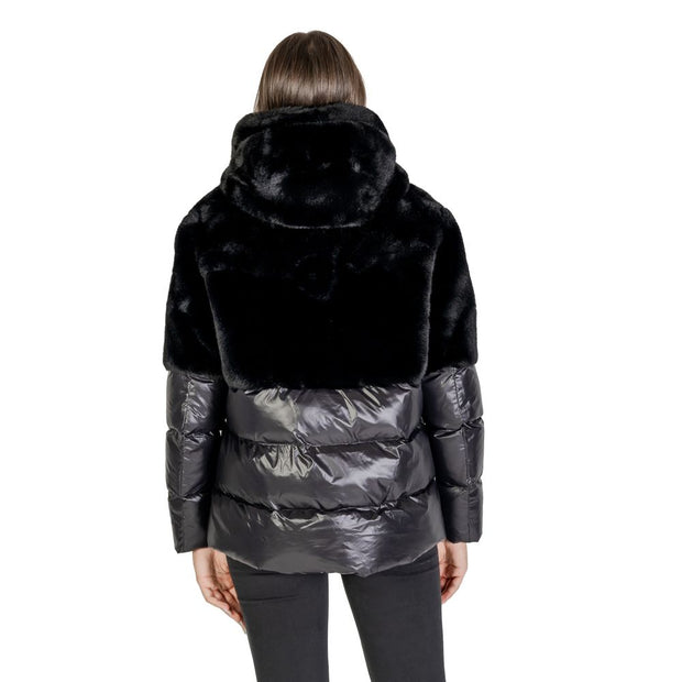 Black Polyamide Jackets & Coat