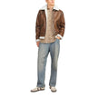 Brown Polyester Jacket