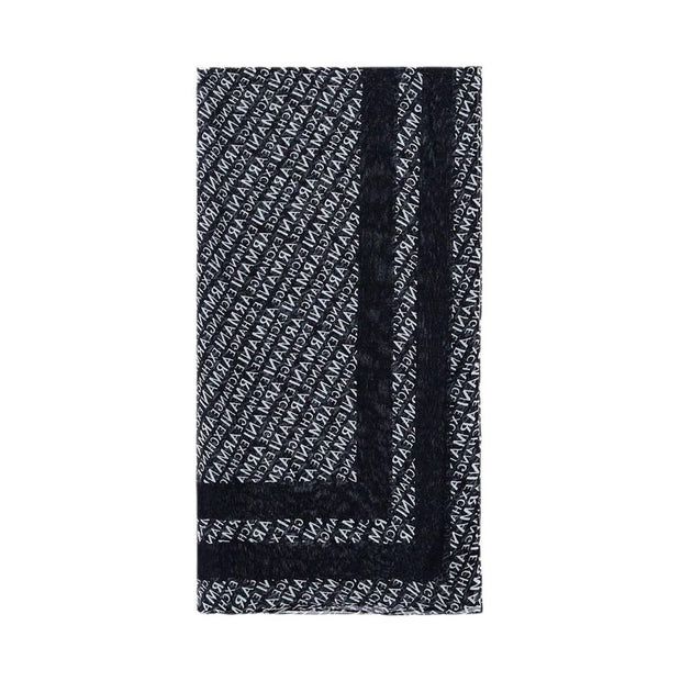 Black Modal Scarf