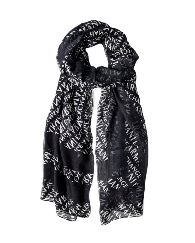 Black Modal Scarf