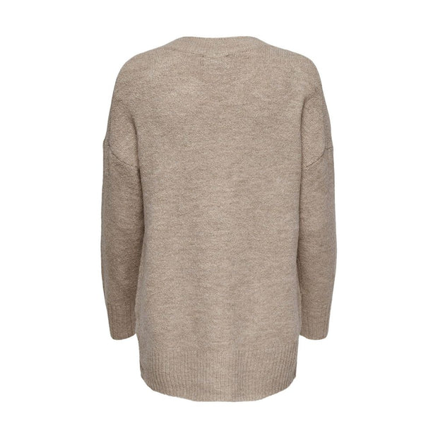 Beige Acrylic Sweater