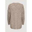 Beige Acrylic Sweater