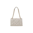 Beige Polyethylene Handbag