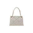 Beige Polyethylene Handbag