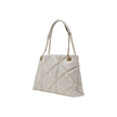 Beige Polyethylene Handbag