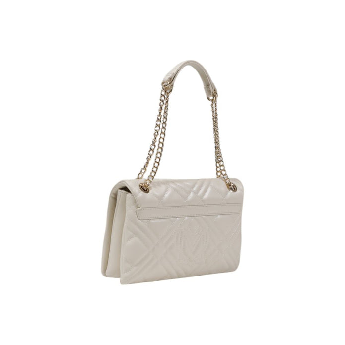 Beige Polyethylene Handbag