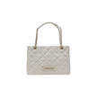 Beige Polyethylene Handbag