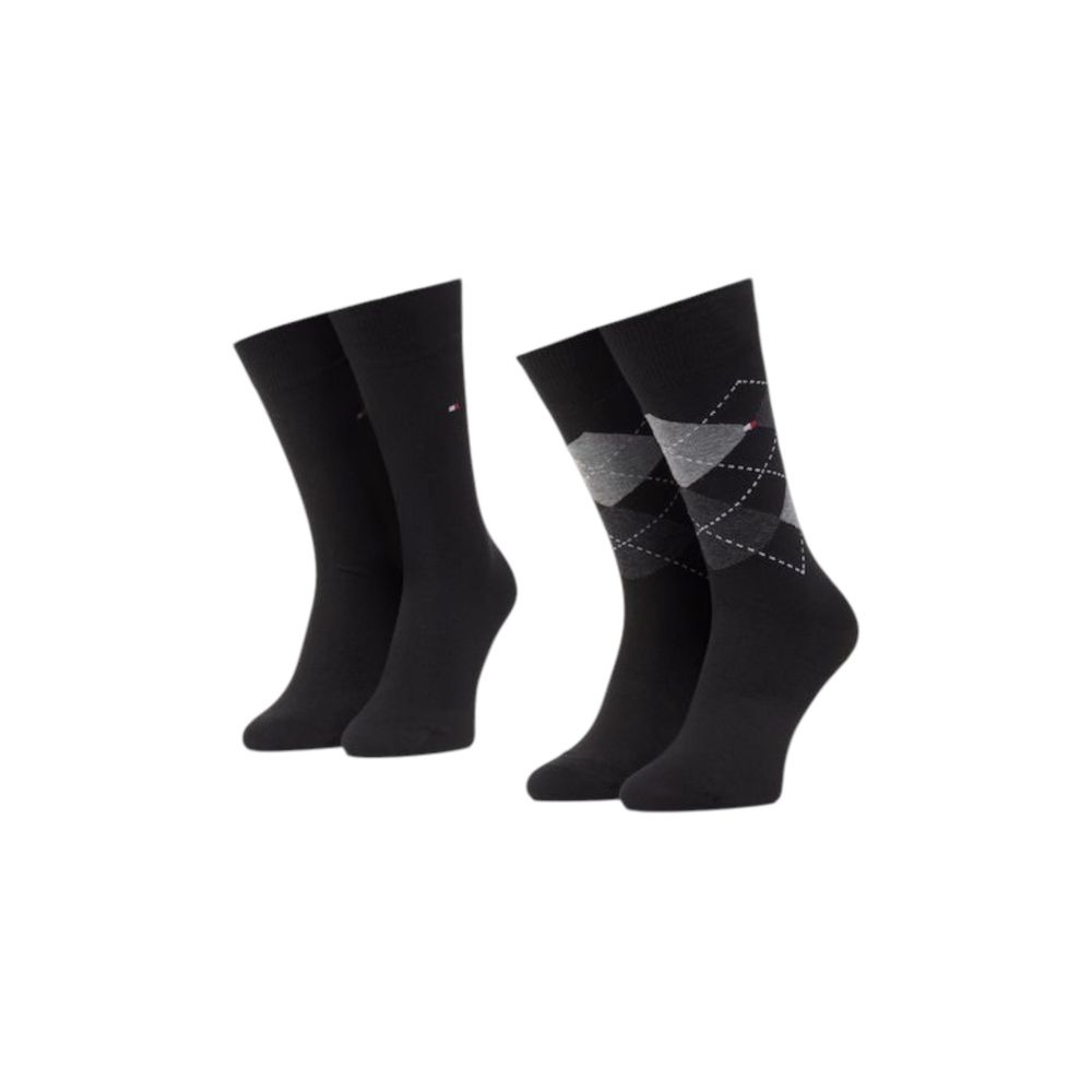 Black Cotton Sock