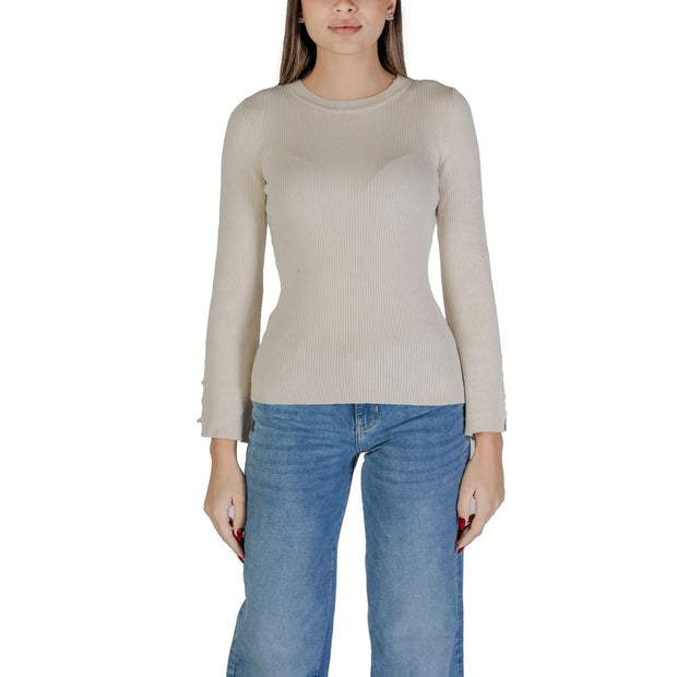 Cream Viscose Tops & T-Shirt