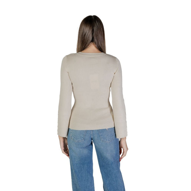 Cream Viscose Tops & T-Shirt