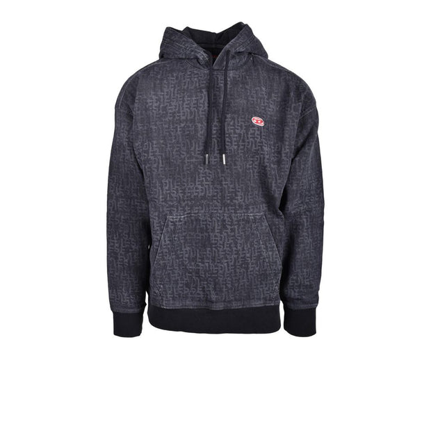 Gray Cotton Hoodie