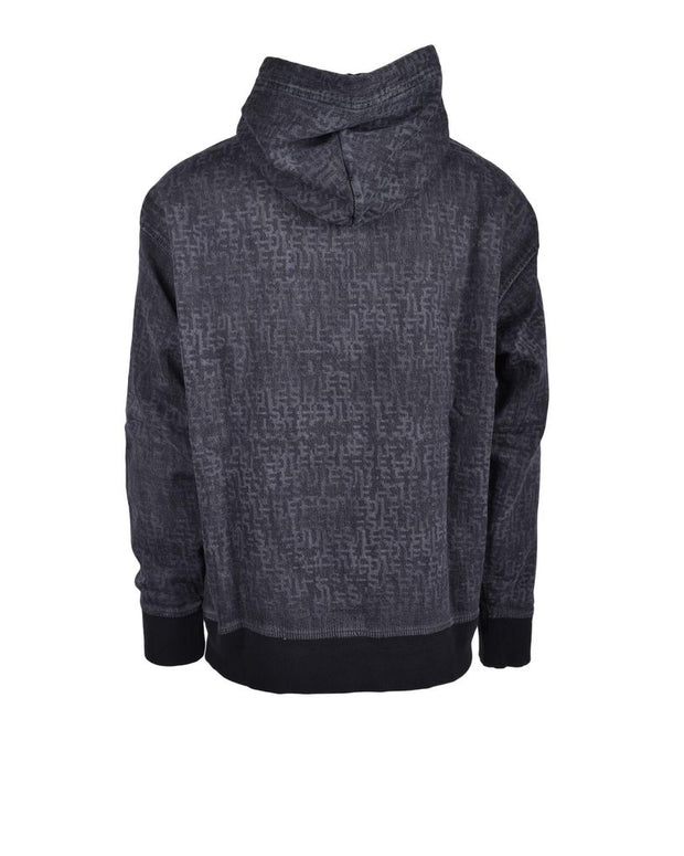 Gray Cotton Hoodie