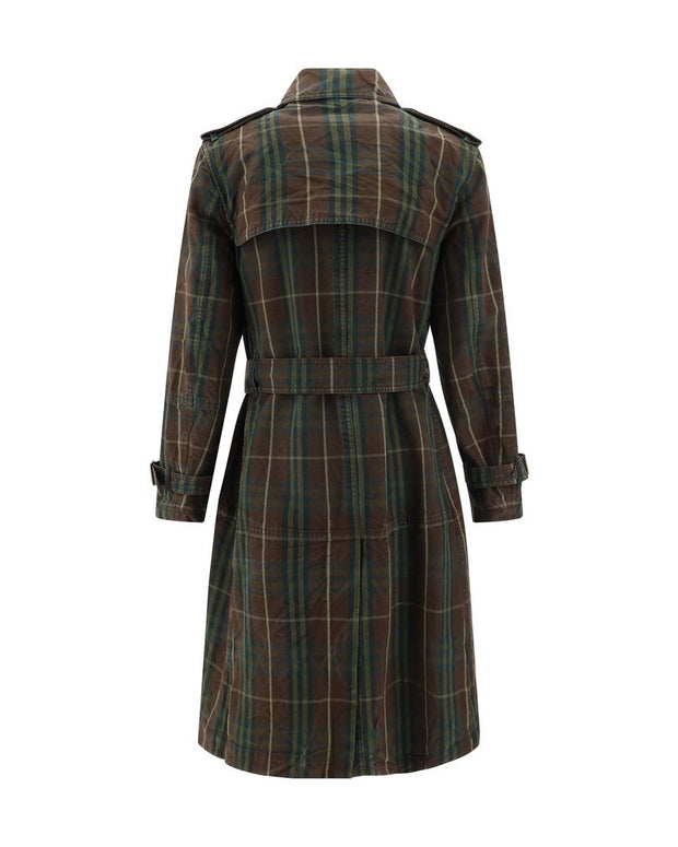 Breasted  Trench Jacket