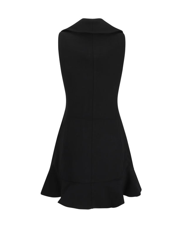 Bonded Crepe Mini Dress