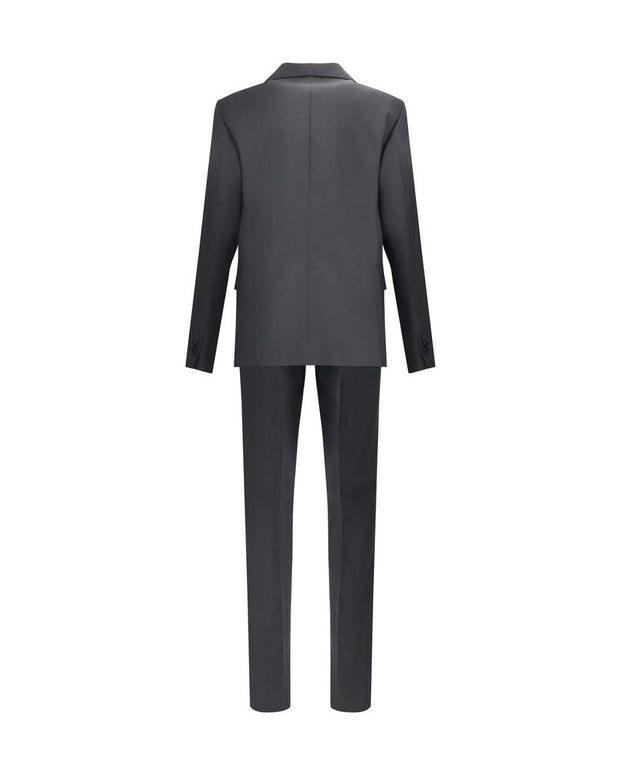 Black Fleece Wool Two-Piece Suit