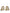 Gold Leather Logo London Men Sneakers Shoes