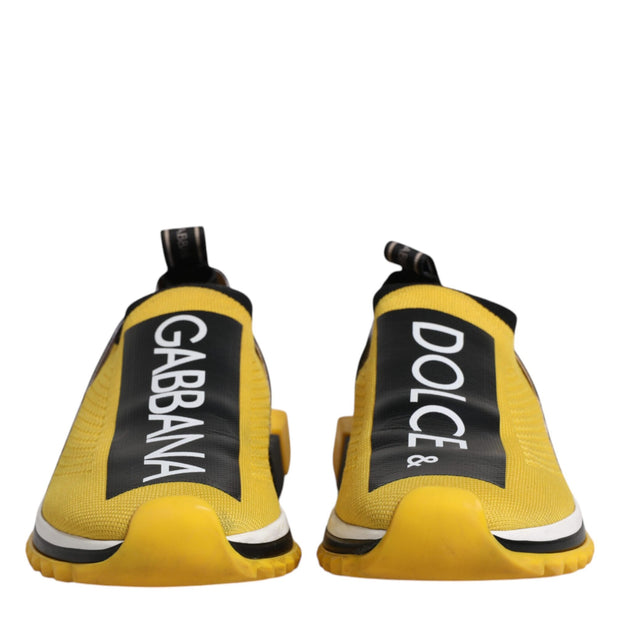 Yellow Black Slip On Sorrento Sneaker Shoes