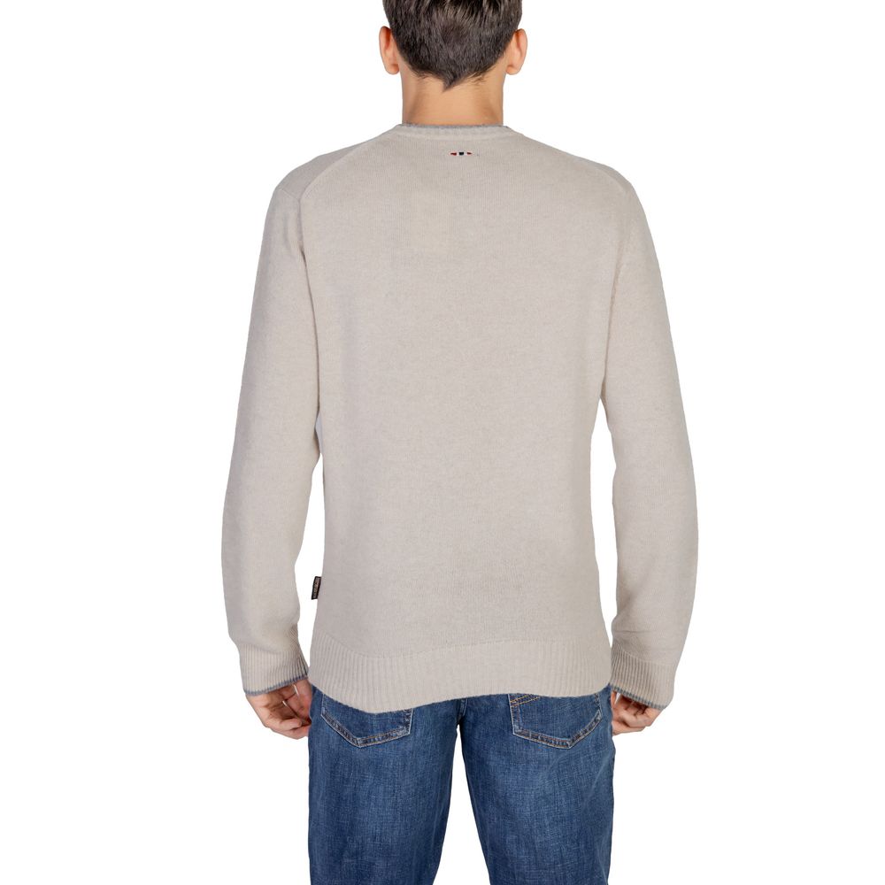 Beige Wool Sweater