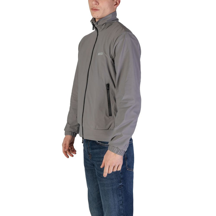 Gray Polyamide Jacket