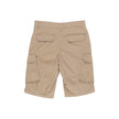 Beige Cotton Short