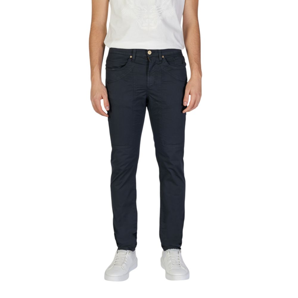 Blue Cotton Jeans & Pant