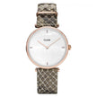 Beige Leather Watch