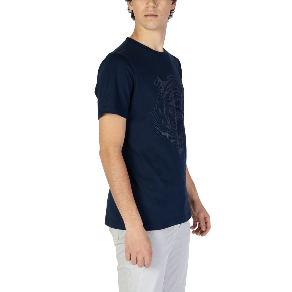 Blue Cotton T-Shirt