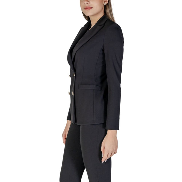 Black Polyester Suits & Blazer