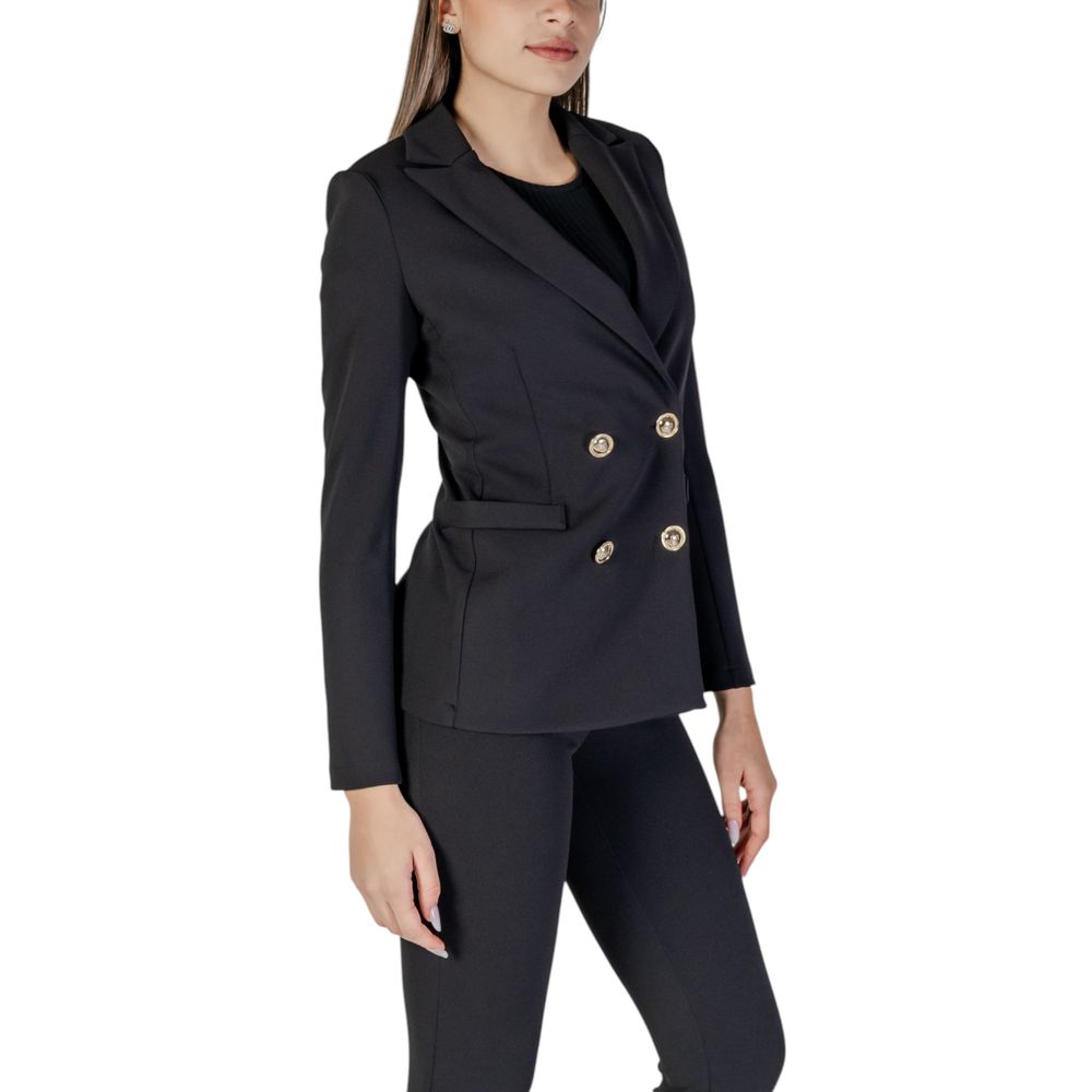 Black Polyester Suits & Blazer