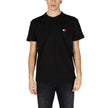 Black Cotton Rigenerato T-Shirt