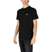 Black Cotton Rigenerato T-Shirt