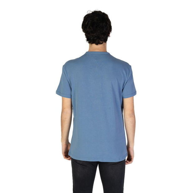 Light Blue Cotton Rigenerato T-Shirt