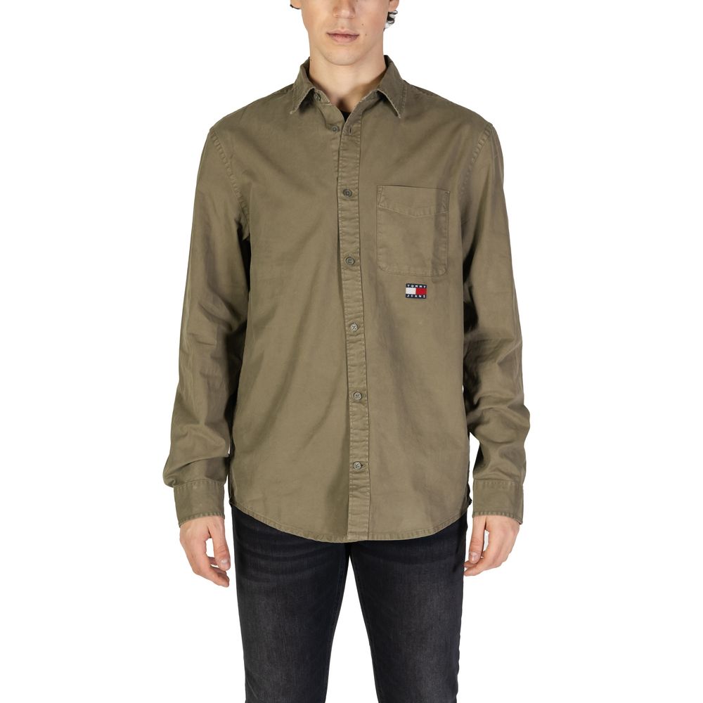 Green Cotton Rigenerato Shirt