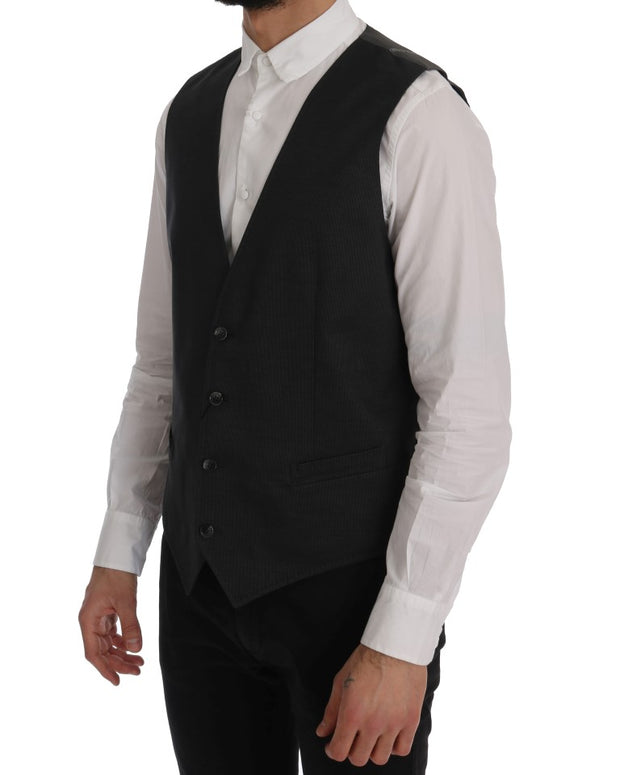 Gray STAFF Cotton Rayon Vest
