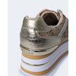 Beige Polyester Sneaker