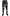 Black Tree Cotton Stretch Pants