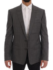 Gray Wool MARTINI Slim Blazer