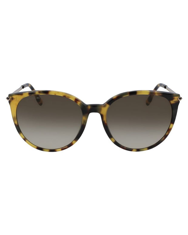Brown Metal Sunglasses