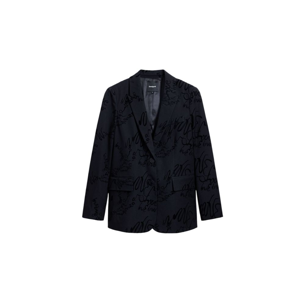 Black Polyester Suits & Blazer