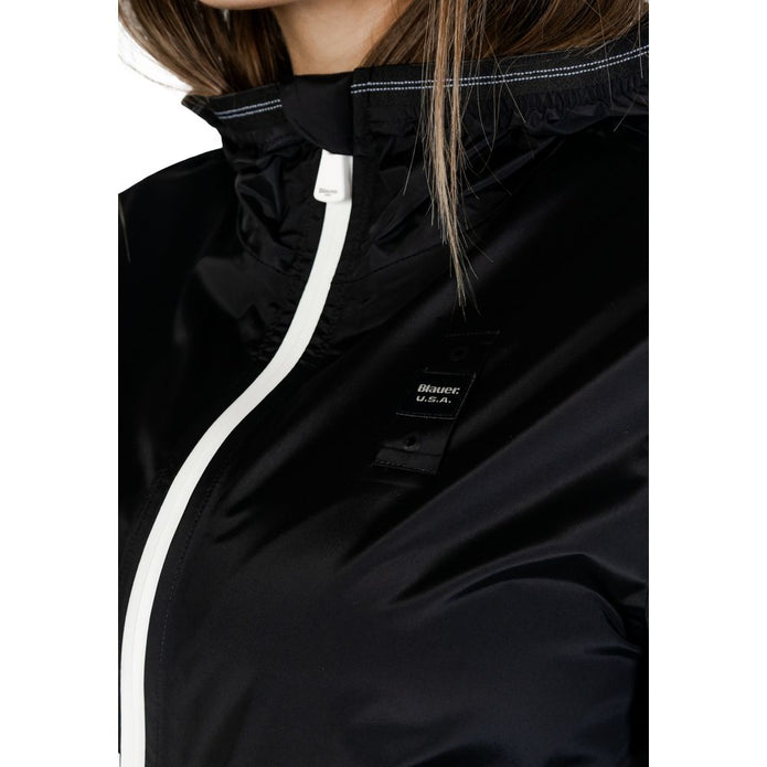 Black Polyamide Jackets & Coat