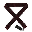 Bordeaux Silk Crown Chili Scarf